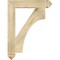 Ekena Millwork Westlake Arts & Crafts Rough Sawn Bracket, Douglas Fir, 4"W x 24"D x 32"H BKT04X24X32WTL03RDF - alternate 4